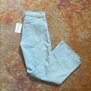 The Bookie Flood MOTHER Light Blue Women Jeans